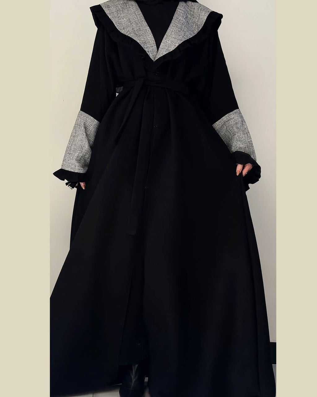 عباية بحزام – أناقة رمضانية