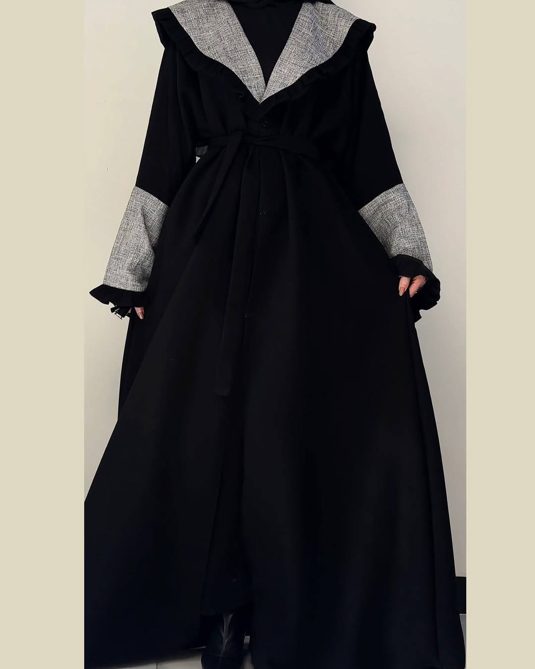 عباية بحزام – أناقة رمضانية